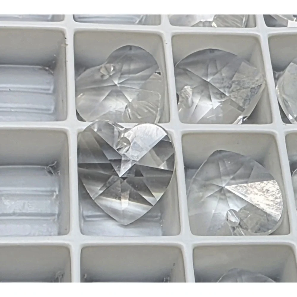 Vintage Swarovski Crystal Hearts - Art 6202 - 10.3x 10MM - Over 250 Pieces